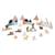 Cubes en bois fsc la vallee blanche, 36 pcs Multicolore 2 - vertbaudet enfant 