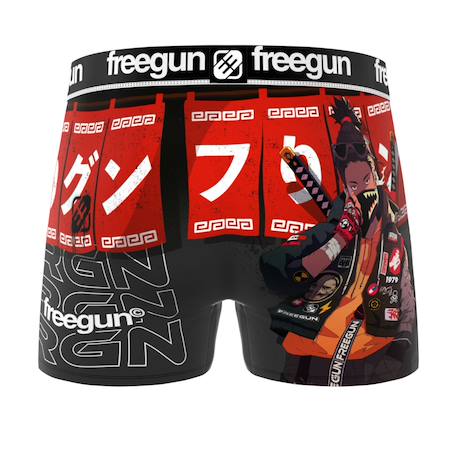 Lot de 3 boxers  manga comics Rouge/noir/jaune 6 - vertbaudet enfant 