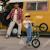 Draisienne Kinderkraft ETER avec Cadre en Nylon Léger, Selle Réglable, Roues PU 12 Pouces et Poignées Antidérapantes Jaune citron+Noir+Vert 15 - vertbaudet enfant 