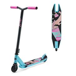 -Trottinette Freestyle Kinderkraft SOLIS avec Roulements ABEC-9, Roues PU 100 mm, Guidon en Y, Frein Arrière et Cadre Robuste