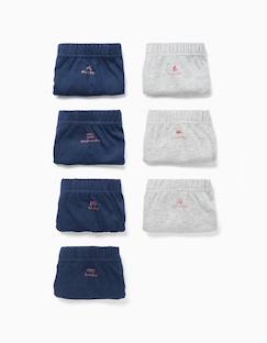 -Lot de 7 slips en coton jours de la semaine