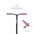 Trottinette Freestyle Kinderkraft SOLIS avec Roulements ABEC-9, Roues PU 100 mm, Guidon en Y, Frein Arrière et Cadre Robuste Noir+Rose+Vert 10 - vertbaudet enfant 