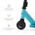 Trottinette Freestyle Kinderkraft SOLIS avec Roulements ABEC-9, Roues PU 100 mm, Guidon en Y, Frein Arrière et Cadre Robuste Noir+Rose+Vert 11 - vertbaudet enfant 