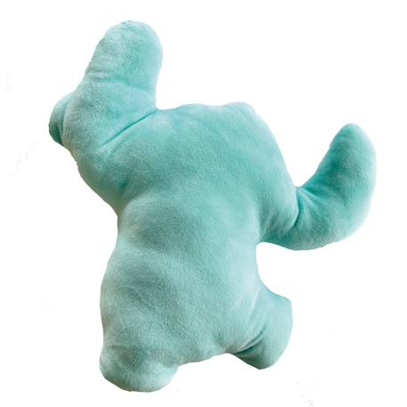 Coussin forme imprimé 100% polyester, disney home stitch love Bleu 2 - vertbaudet enfant 