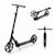 Trottinette Pliable Kinderkraft FREELY avec Guidon Réglable, Roues PU 20 cm, Roulements ABEC-7 et Suspension Avant Beige+Noir+Rose 7 - vertbaudet enfant 