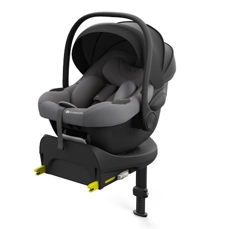 Siège Auto Bébé Kinderkraft I-LITE avec Base ENDURA SAFE FX, Rotation 90°, ISOFIX, AIR FLOW et Harnais 5 Points Beige+Gris+Noir 7 - vertbaudet enfant 