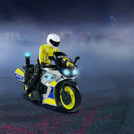 Moto de police Jaune 3 - vertbaudet enfant 