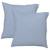 Set de 2 taies d'oreiller unies en coton, gaze de coton Bleu horizon+Caramel+Chocolat+Lichen+Naturel+Terre cuite 1 - vertbaudet enfant 