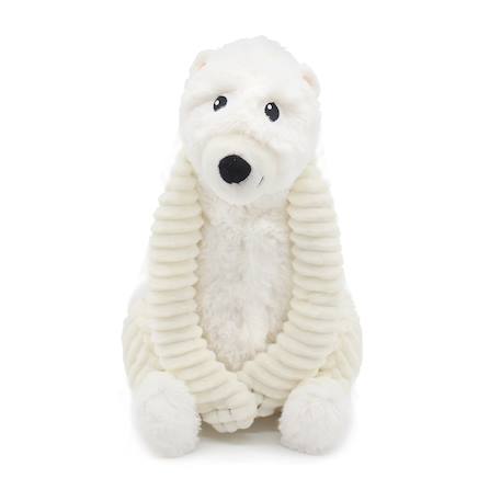 Peluche ours polaire maman 31 cm et son bébé blanc Blanc 5 - vertbaudet enfant 