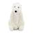 Peluche ours polaire maman 31 cm et son bébé blanc Blanc 5 - vertbaudet enfant 