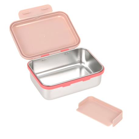 Boîte à goûter en inox sunny explorer Rose 5 - vertbaudet enfant 