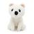 Peluche ours polaire maman 31 cm et son bébé blanc Blanc 2 - vertbaudet enfant 