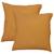 Set de 2 taies d'oreiller unies en coton, gaze de coton Bleu horizon+Caramel+Chocolat+Lichen+Naturel+Terre cuite 6 - vertbaudet enfant 