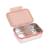 Boîte à goûter en inox sunny explorer Rose 2 - vertbaudet enfant 