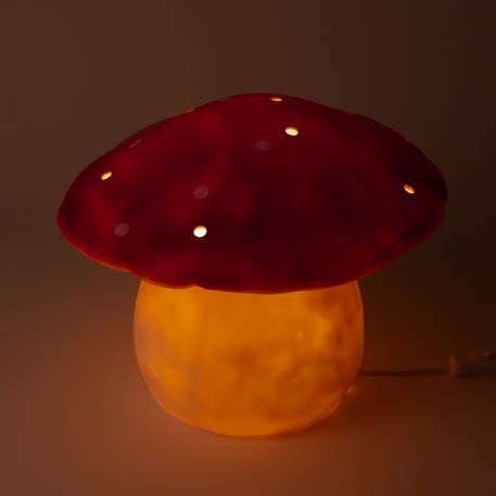 Lampe grand champignon, lampe de chevet ou à poser Bleu+Rouge 12 - vertbaudet enfant 