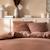 Housse de couette unie en coton, gaze de coton Blanc+Caramel+Chocolat+Lichen+Naturel 15 - vertbaudet enfant 