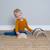 Arc en ciel en bois à empiler Beige, gris, blanc 6 - vertbaudet enfant 