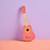 Guitare en bois rose à fleur Rose, jaune 4 - vertbaudet enfant 