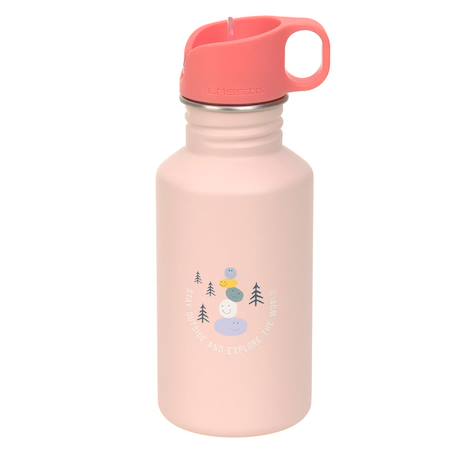Gourde en inox 500 ml sunny explorer Rose+Vert 1 - vertbaudet enfant 
