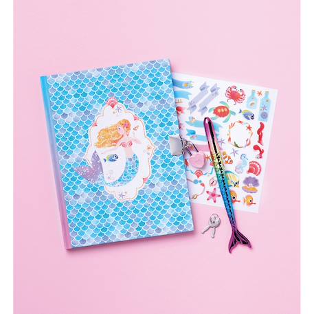 Carnet secret sirène - magic ocean MULTICOLORE 2 - vertbaudet enfant 