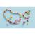 Bijoux en bois à créer - flower garden MULTICOLORE 2 - vertbaudet enfant 