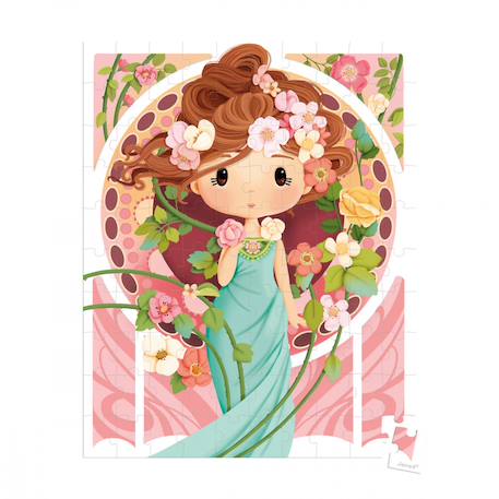 Puzzle inspired by mucha Multicolore 3 - vertbaudet enfant 