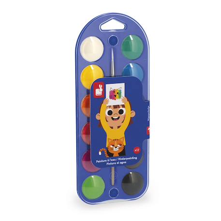 Peinture à l'eau - colo MULTICOLORE 1 - vertbaudet enfant 