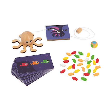 Jeu de société poulp party Multicolore 5 - vertbaudet enfant 