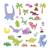 Magneti'stories les dinosaures Multicolore 6 - vertbaudet enfant 