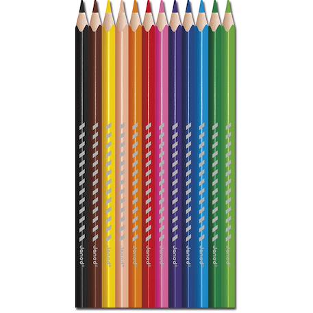 Crayons de couleur x12 - colo MULTICOLORE 2 - vertbaudet enfant 