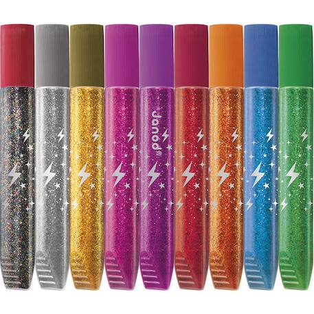 Colle à paillettes x9 - colo MULTICOLORE 2 - vertbaudet enfant 