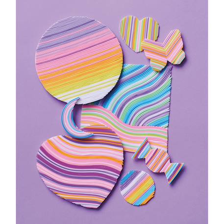 Décos en scoubidous à créer MULTICOLORE 2 - vertbaudet enfant 