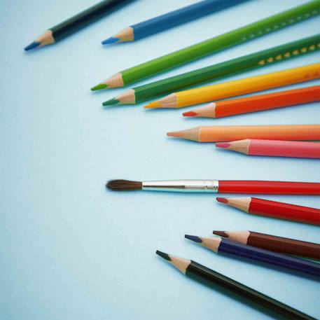 Crayons aquarellables x12 - colo MULTICOLORE 4 - vertbaudet enfant 