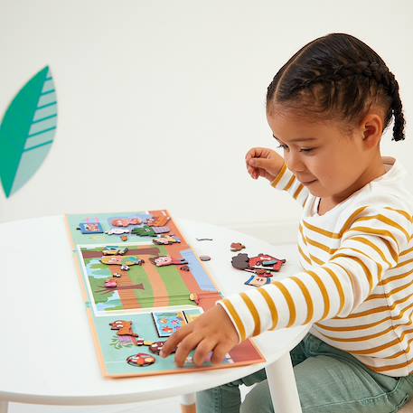 Magneti'stories les animaux domestiques Multicolore 2 - vertbaudet enfant 