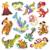 Stickers repositionnables 2 ans, dinos MULTICOLORE 4 - vertbaudet enfant 