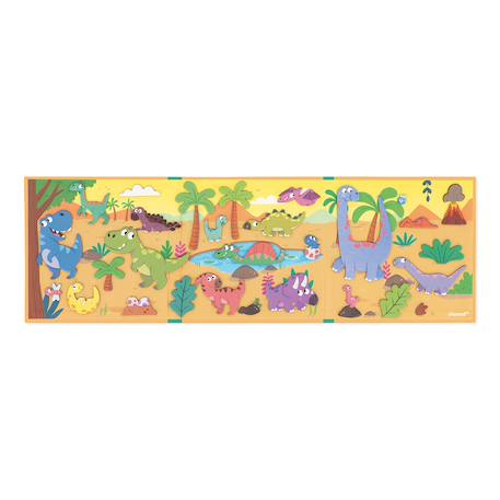 Magneti'stories les dinosaures Multicolore 3 - vertbaudet enfant 