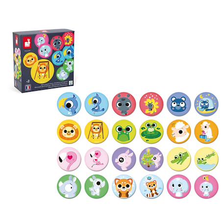 Jeu de mémoire sur le thème des émotions Multicolore 5 - vertbaudet enfant 