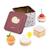 Coffret de patisseries Multicolore 3 - vertbaudet enfant 