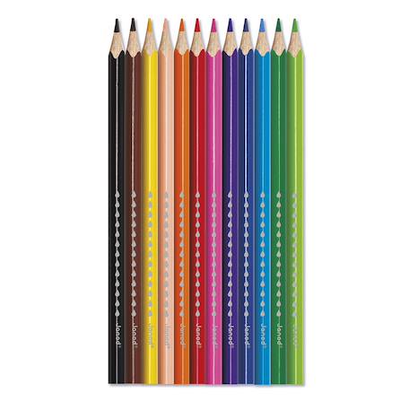 Crayons aquarellables x12 - colo MULTICOLORE 2 - vertbaudet enfant 