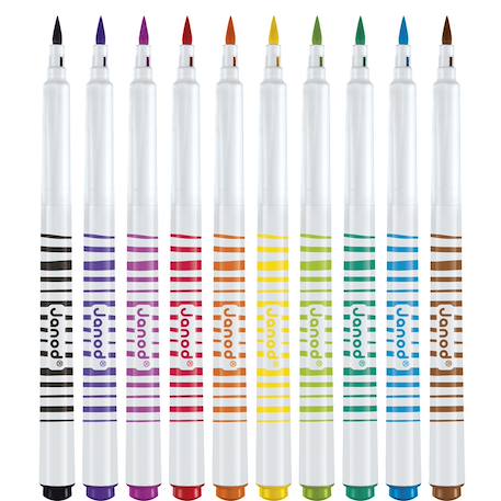 Feutres pinceaux x12 - colo MULTICOLORE 3 - vertbaudet enfant 