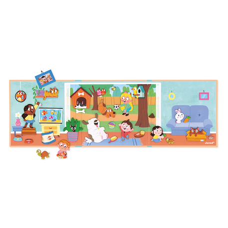 Magneti'stories les animaux domestiques Multicolore 4 - vertbaudet enfant 