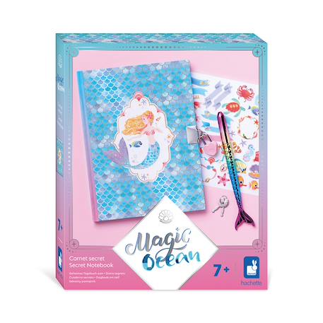 Carnet secret sirène - magic ocean MULTICOLORE 1 - vertbaudet enfant 