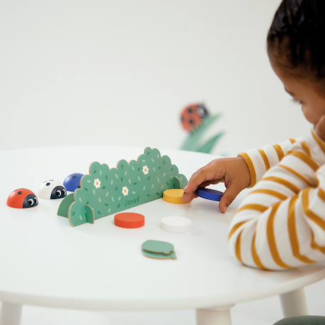 Jeu pédagogique de mémoire, les coccinelle Multicolore 2 - vertbaudet enfant 