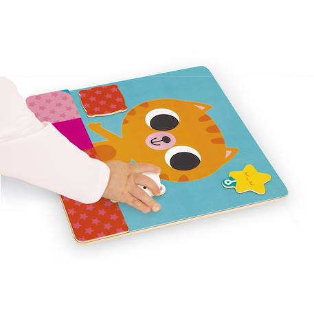 Jeu éducatif, ¨le petit chat des rituels Multicolore 3 - vertbaudet enfant 