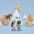 Cubes en bois fsc la vallee blanche, 36 pcs Multicolore 5 - vertbaudet enfant 