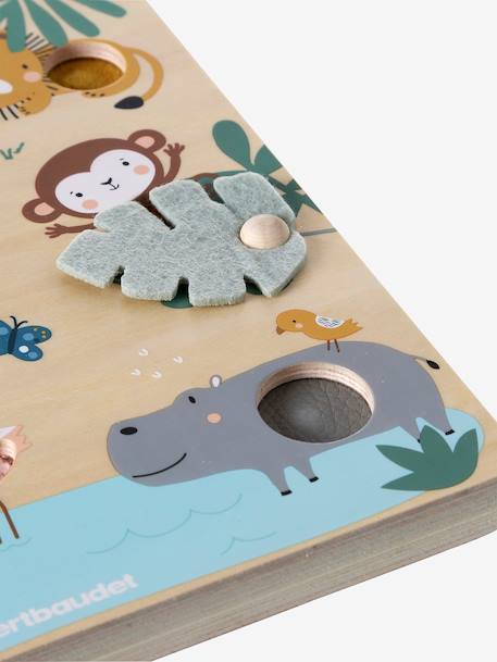 Planche sonore de la jungle TANZANIE en bois FSC® bois 4 - vertbaudet enfant 