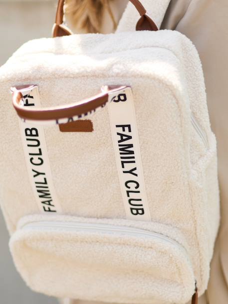 Sac à dos à langer Family Club Signature blanc+écru+marron+noir+vert 2 - vertbaudet enfant 
