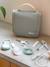 Trousse de toilette et 10 accessoires beige+vert sauge 7 - vertbaudet enfant 