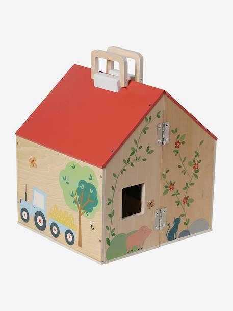 Ferme avec accessoires en bois FSC® rouge 7 - vertbaudet enfant 