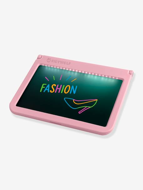 KIDYDRAW-PRO - Table lumineuse nomade - kaki+rose 13 - vertbaudet enfant 